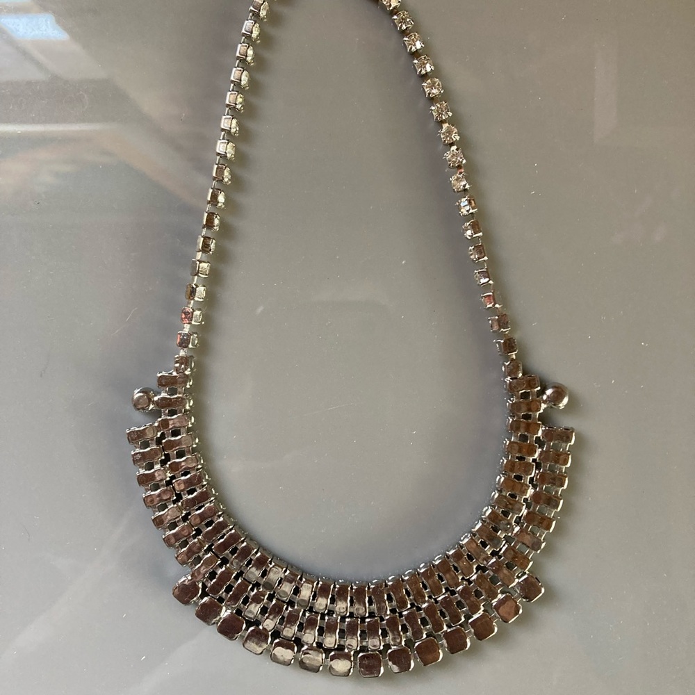 Vintage Rhinestone Necklace - Picture 5 of 8